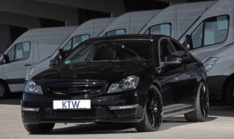 Тюнинг Mercedes Benz C63 AMG Black Daimler от KTW